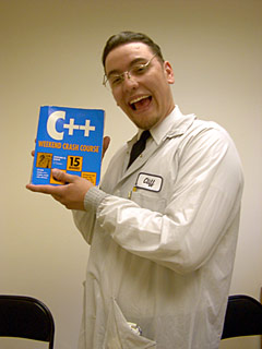 Nerdy version of Cliff Colon