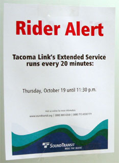 Link rider alert