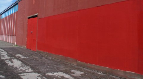 Eagle's Lodge red wall