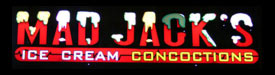 Mad Jacks Ice Cream Concoctions