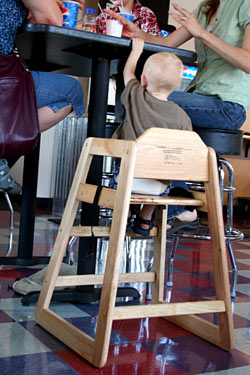 Low high chair