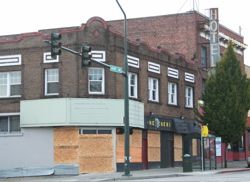 Boarded windows 24th and Pacific